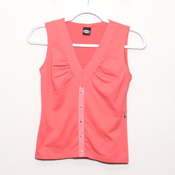 Breno Rio V-neck tank top Peach color Size M - Picture 1 of 6